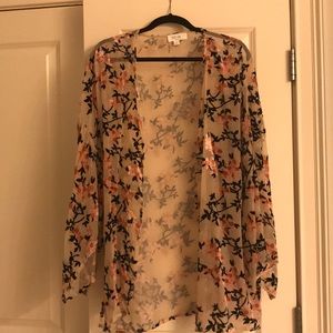 Peach Love California Kimono